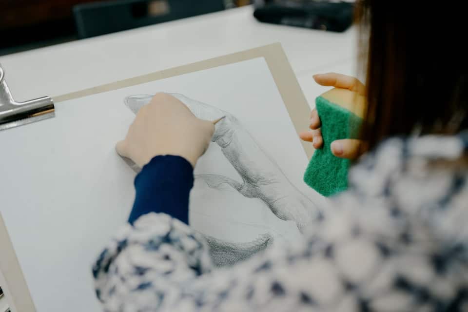 A drawing going wrong
