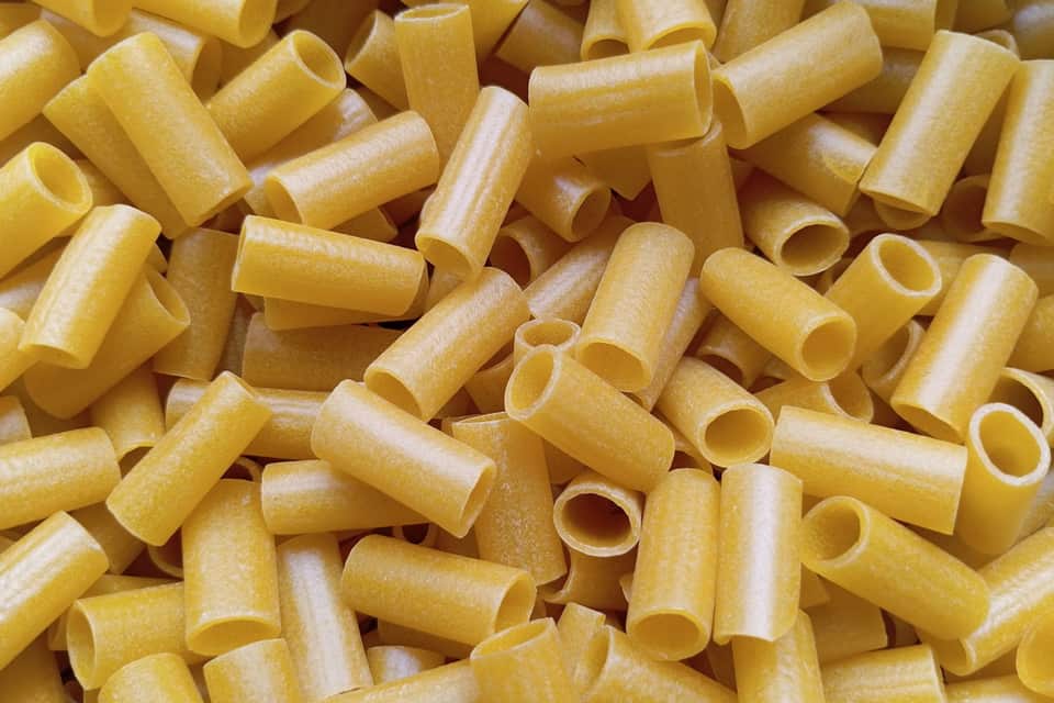 Overcooked pasta