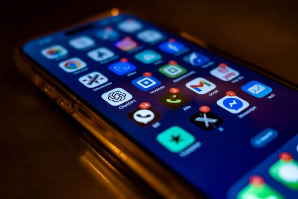 Unread message badges